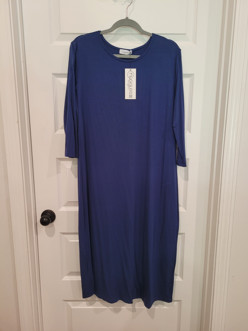Nuggles Navy Blue Layering Dress, Size XL